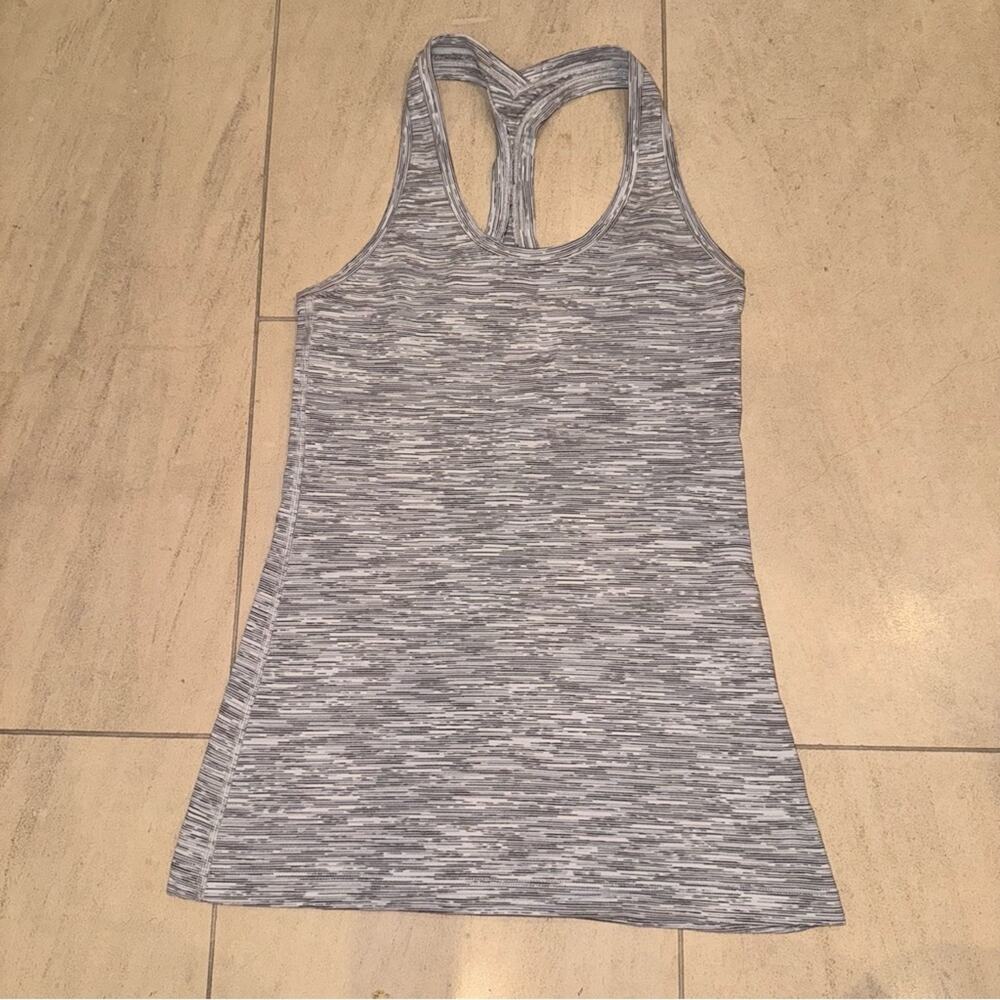 Lululemon Cool Racerback II Wee Are From Space Ice Grey Alpine White 4 - Picture 5 of 9